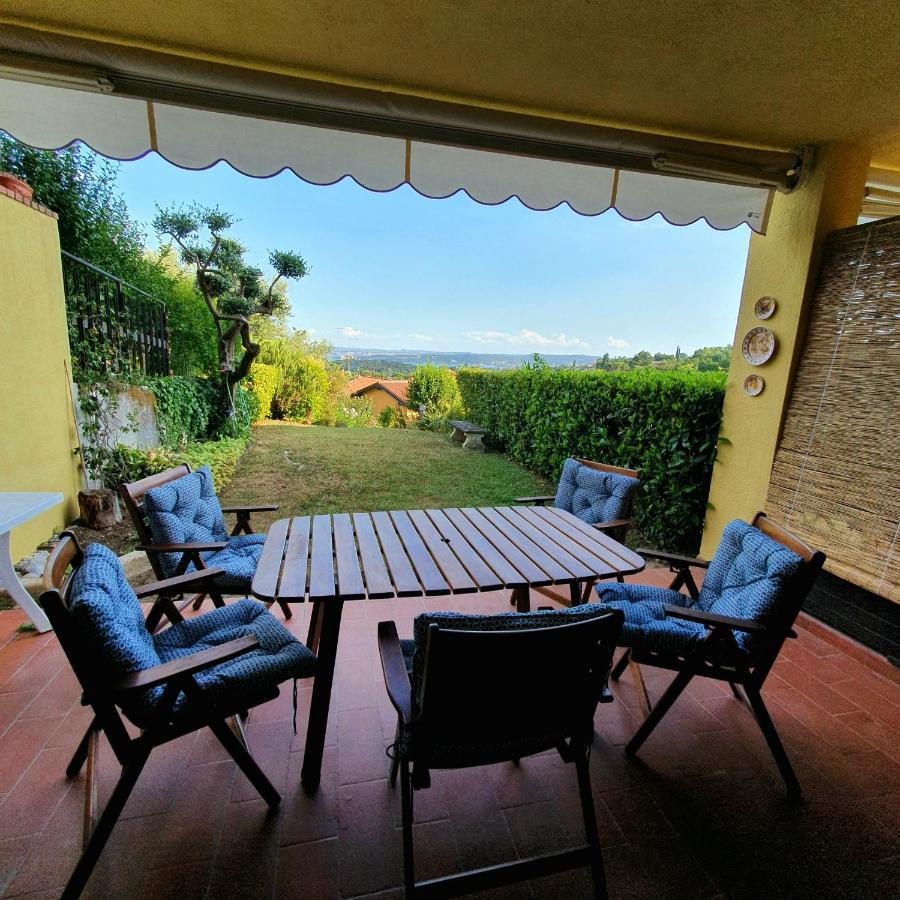 Appartamento Stropea Con Giardino Privato E Piscina Soiano del Lago Kültér fotó